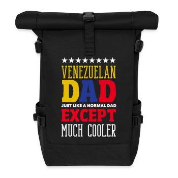 Drapeau du Venezuela Fierté & Maison Venezuela - Sac à dos roll top - noir - Devant