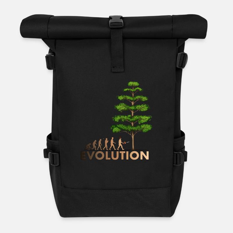 Tronçonneuse Evolution Color Big Tree - Sac à dos roll top - noir