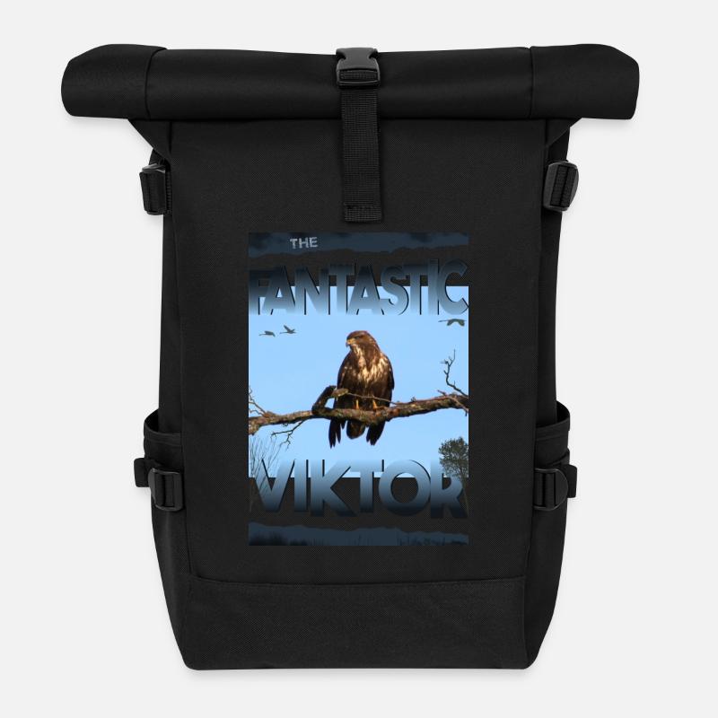 Viktor Geburtstag Viktor - Rolltop Rucksack - Schwarz