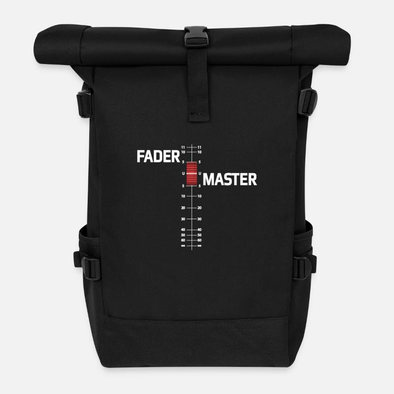 FADER MASTER - Rolltop Rucksack - Schwarz