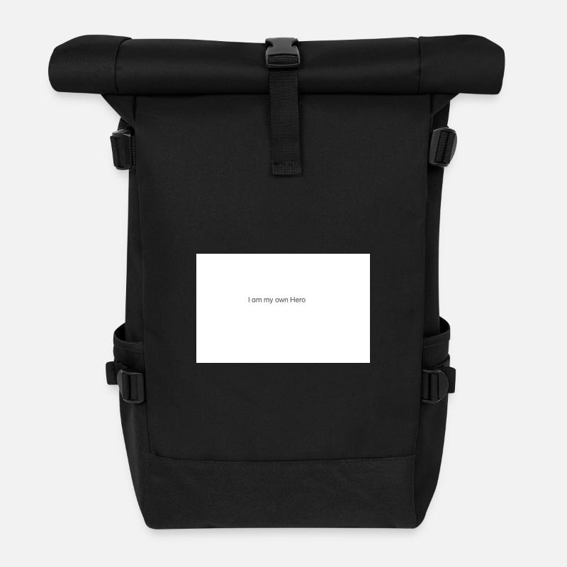 Kraft - Rolltop Rucksack - Schwarz