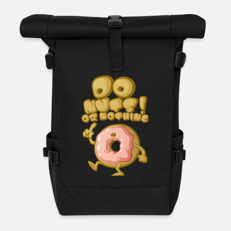 Haben Muttern - Rolltop Rucksack - Schwarz