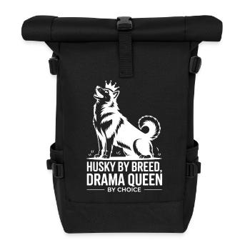 Husky Par race Drame Reine Par choix - Sac à dos roll top - noir - Devant