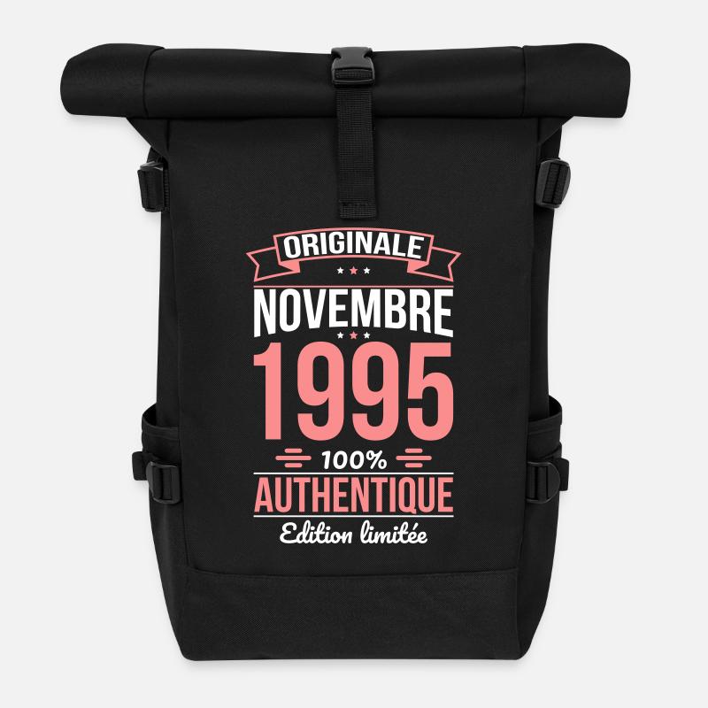 Anniversaire 30 ans - Originale - Novembre 1995 - Sac à dos roll top - noir