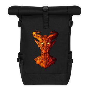 Diable - Sac à dos roll top - noir - Devant