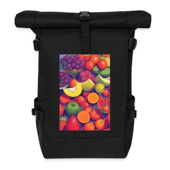 Fruit - Roll Top Backpack - black - Front