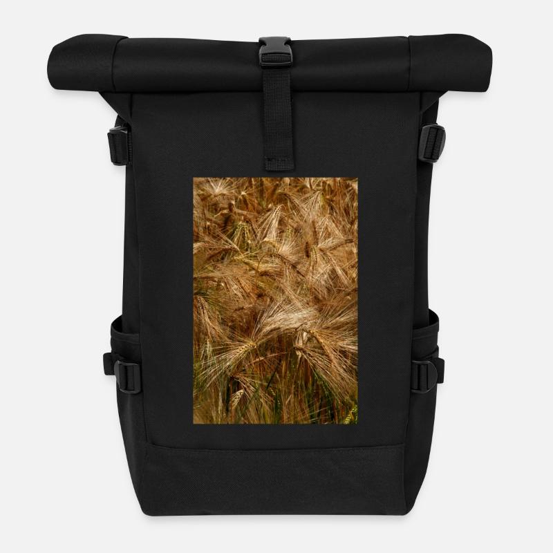 BLÉ D’OR - Sac à dos roll top - noir