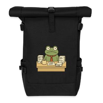 Business Frog - Roll Top Backpack - black - Front