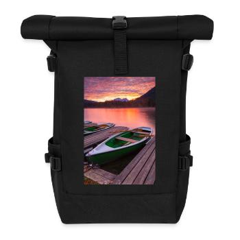 Martin Wasilewski - Rolltop Rucksack - Schwarz - Vorne