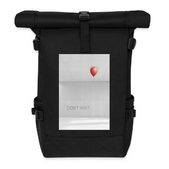 Don't wait Motivation Success Act Now - Roll Top Backpack - black - Front
