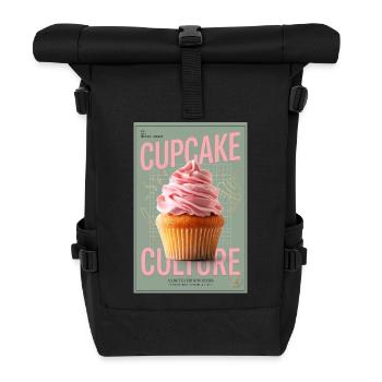 Cupcake Culture Cover Art - Roll Top Backpack - black - Front
