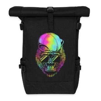 Gorilla - Roll Top Backpack - black - Front
