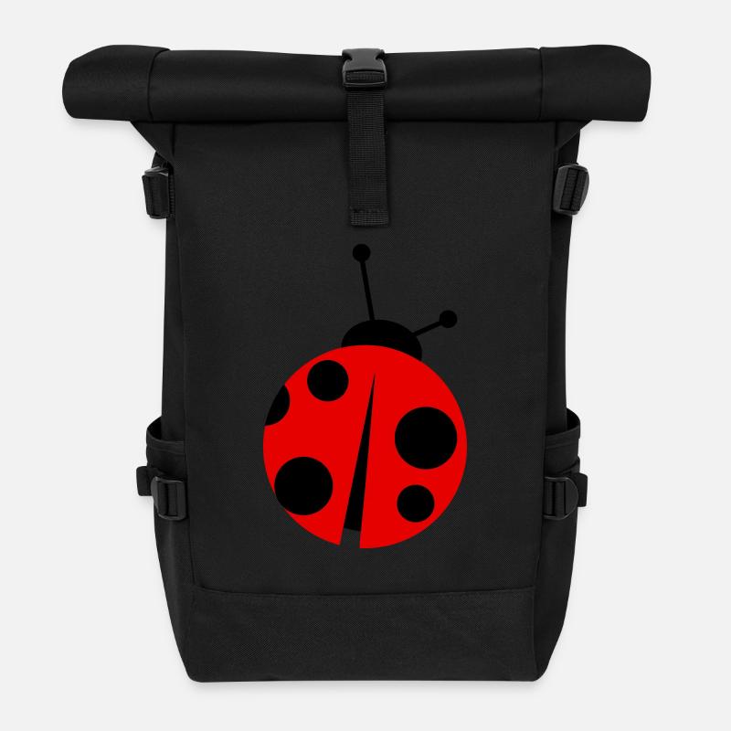 ladybird - Rolltop Rucksack - Schwarz