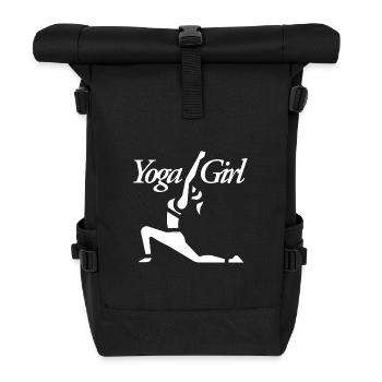 Yoga Girl - Roll Top Backpack - black - Front
