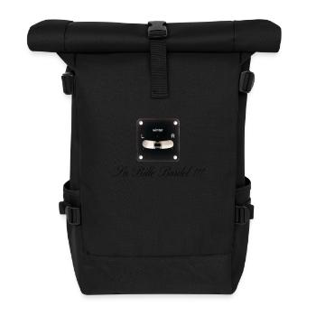 La bille bordel BAS - Sac à dos roll top - noir - Devant