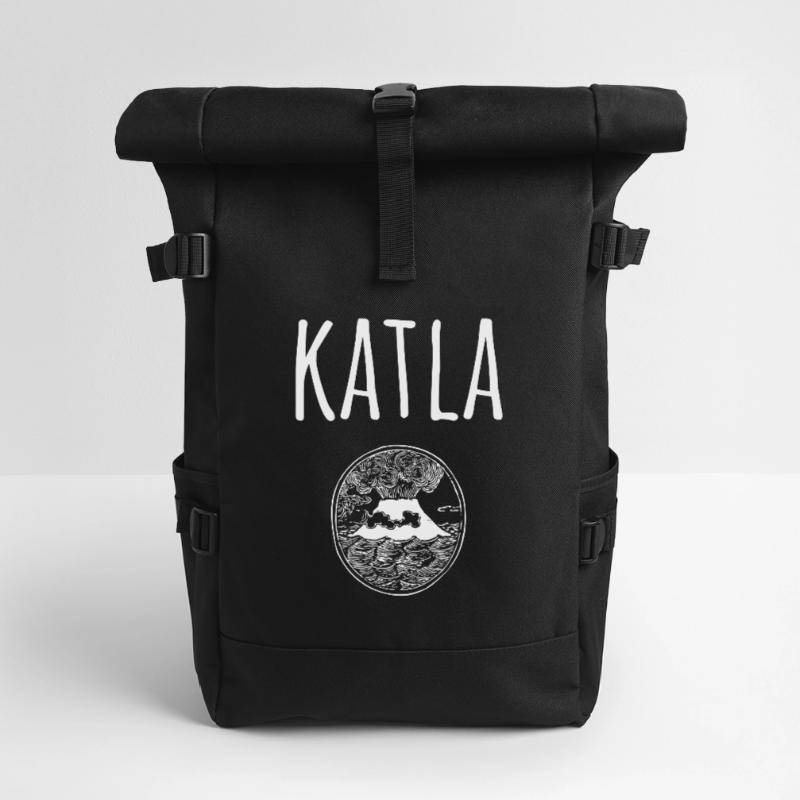 Volcan souvenir de Katla Sac à dos roll top