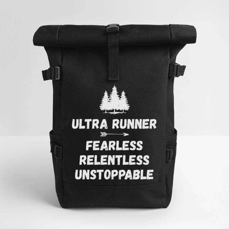 Ultra Runner - Intrépide. Implacable. Imparable. Sac à dos roll top