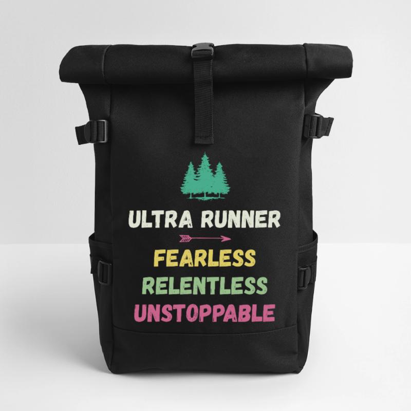 Ultra Runner - Intrépide. Implacable. Imparable. Sac à dos roll top