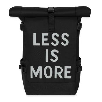 Less is More - Roll Top Backpack - black - Front