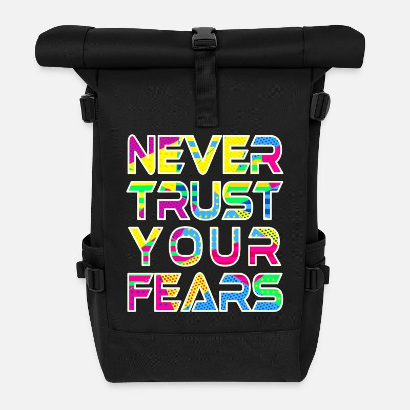 Never Fears W - Sac à dos roll top - noir