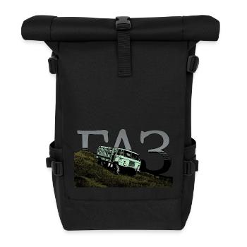 ГАЗ (GAZ) - Soviet Truck - Roll Top Backpack - black - Front