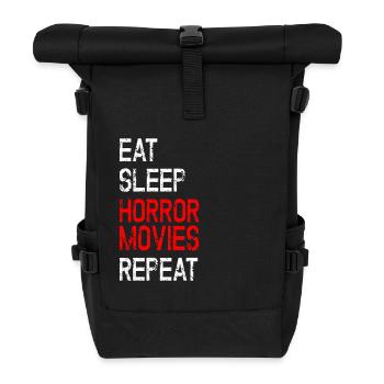 Films d’horreur Amateur de films d’horreur Fan - Sac à dos roll top - noir - Devant
