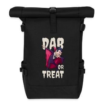 Dabbender Vampir Dab Dabbing Hip Hopper - Rolltop Rucksack - Schwarz - Vorne
