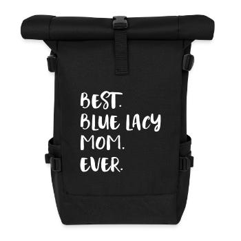 Blue Lacy - Rolltop Rucksack - Schwarz - Vorne