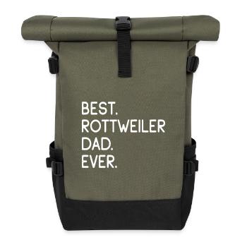 Rottweiler - Rolltop Rucksack - Olive/Schwarz - Vorne