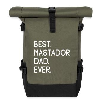 Mastador - Rolltop Rucksack - Olive/Schwarz - Vorne