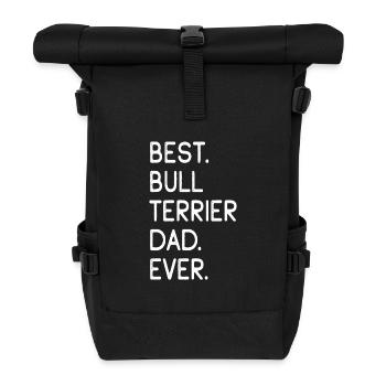 Bullterrier Bull Terrier - Sac à dos roll top - noir - Devant