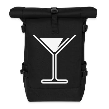 XSommeral Refreshment (White) - Roll Top Backpack - black - Front