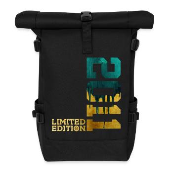 15TH BIRTHDAY LIMITED EDITION 2011 - Roll Top Backpack - black - Front