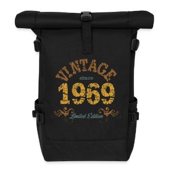 1969 LE Vintage - Sac à dos roll top - noir - Devant