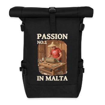 Malta Pyro Passion - Roll Top Backpack - black - Front