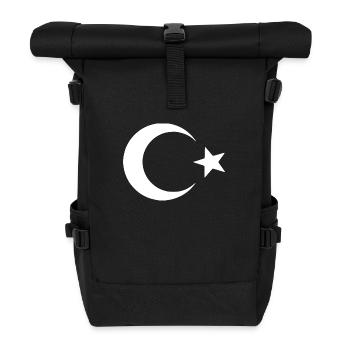 Türkei - Rolltop Rucksack - Schwarz - Vorne