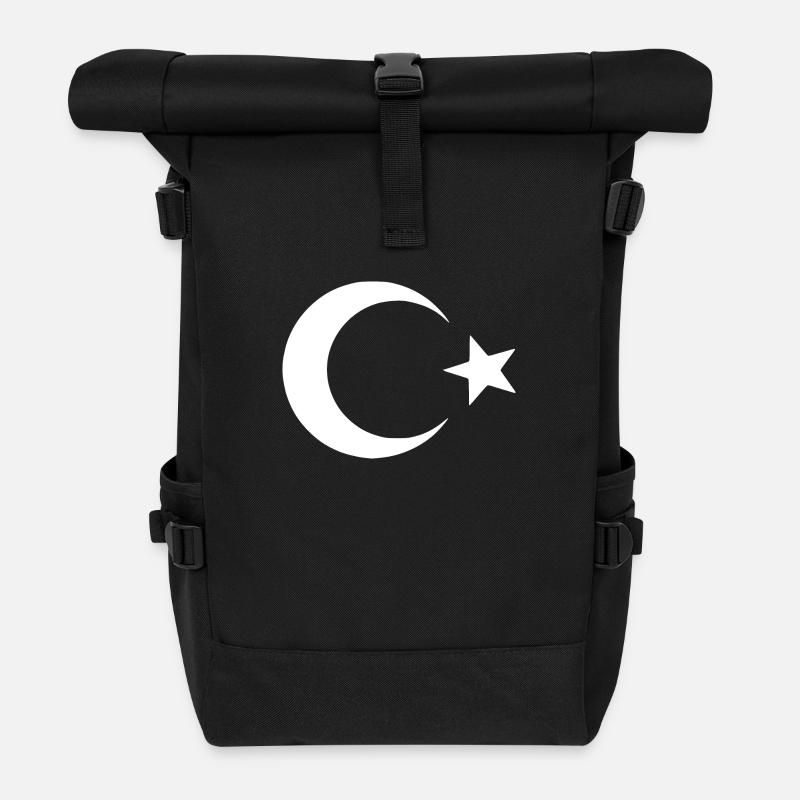 Türkei - Rolltop Rucksack - Schwarz