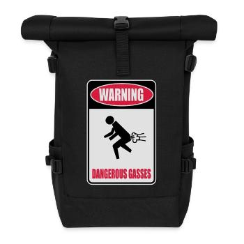Dangerous Prout - Roll Top Backpack - black - Front