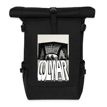 Colmar Graph Pont - Sac à dos roll top - noir - Devant