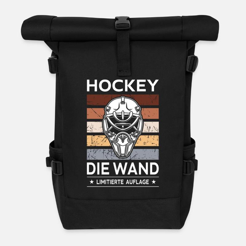 Die Wand - Rolltop Rucksack - Schwarz