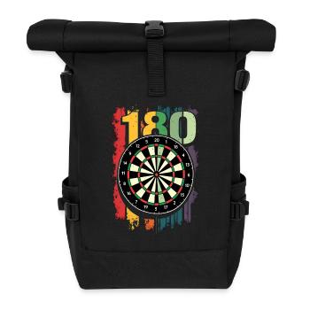 Fléchettes Dartpfeil Fléchettes 180 Triple - Sac à dos roll top - noir - Devant