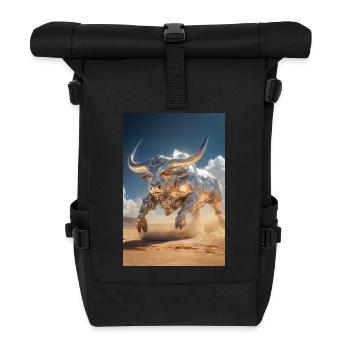 Chrome Bull Power Charge - Roll Top Backpack - black - Front