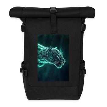 Jaguar de la vitesse électrique - Sac à dos roll top - noir - Devant