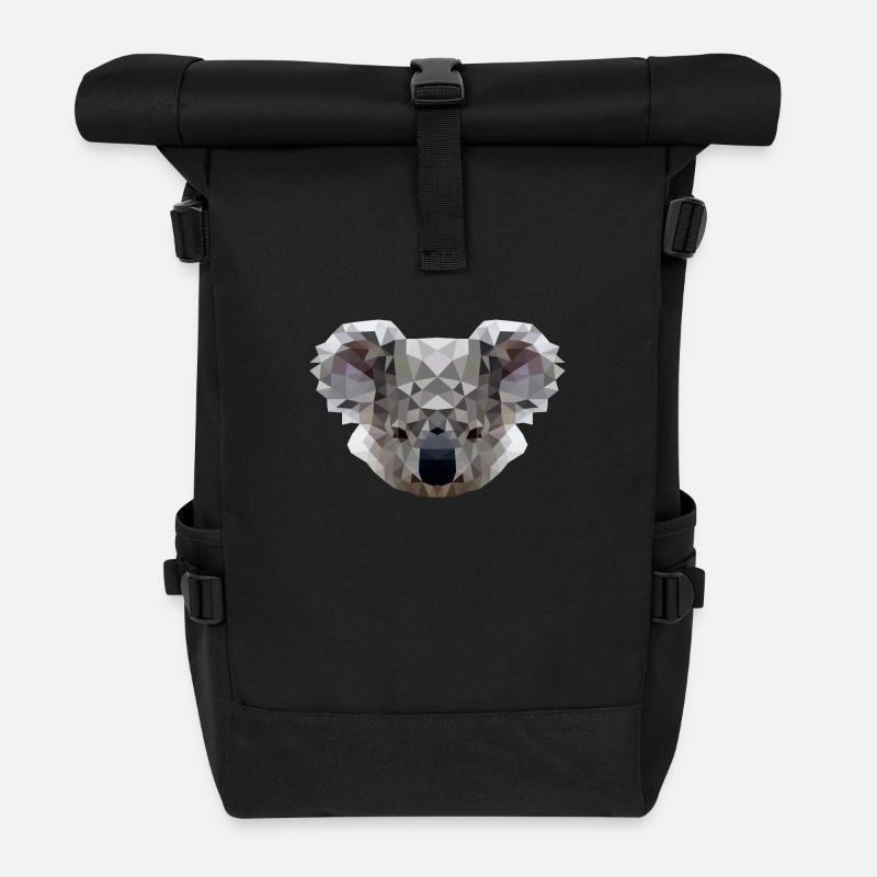 Polygon Koala - Rolltop Rucksack - Schwarz