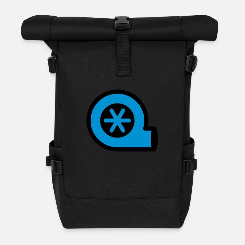 Turbo - Rolltop Rucksack - Schwarz