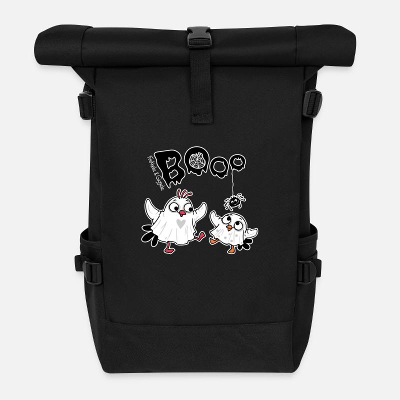 Gespensterparty 2 - Rolltop Rucksack - Schwarz