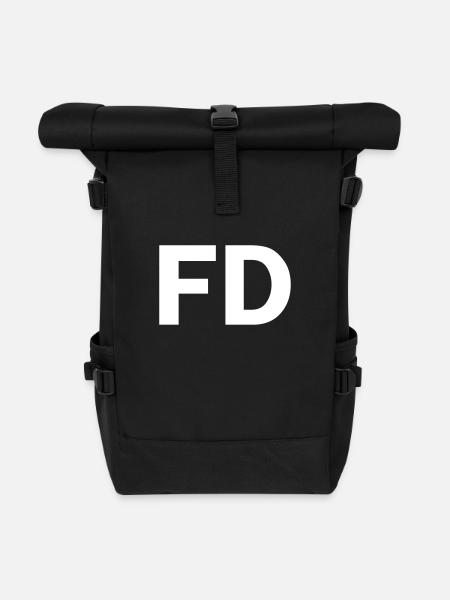 Flying Dutchman - Rolltop Rucksack - Schwarz