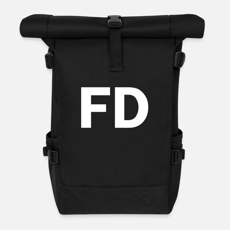 Flying Dutchman - Roll Top Backpack - black