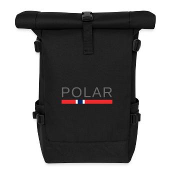 Polar Norway - Roll Top Backpack - black - Front