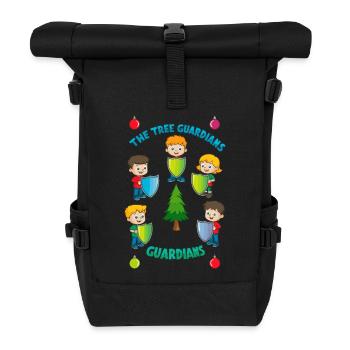 The Tree Guardians - Roll Top Backpack - black - Front